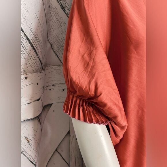 Diane Von Furstenberg Handy Brick Silk Cocktail Dress 6 - Picture 5 of 9